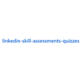 Linkedin Skill assessments