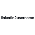 linkedin2username