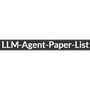 LLM-Agent-Paper-List