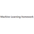 Machine Learning Homework