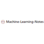Machine-Learning-Notes