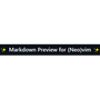 Markdown Preview for (Neo)vim