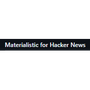 Materialistic for Hacker News