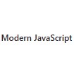 Modern JavaScript