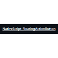 NativeScript-FloatingActionButton