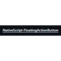 NativeScript-FloatingActionButton