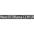 NextJS Ollama LLM UI