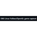 OBS Linux Vulkan/OpenGL game capture