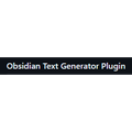 Obsidian Text Generator Plugin