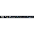 OOD-Project-Restaurent_management_system