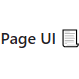 Page UI