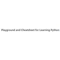 Playground Cheatsheet for Python