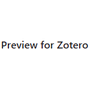 Preview for Zotero