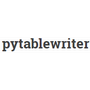 pytablewriter