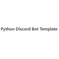 Python Discord Bot Template