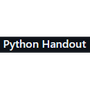 Python Handout