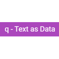 q - Text as Data