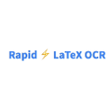 Rapid LaTeX OCR