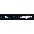 RDS - JS - Examples