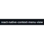 react-native-context-menu-view