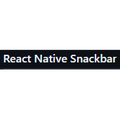 React Native Snackbar