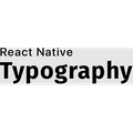 React Native Typography