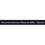 Recurrent Interface Network (RIN)