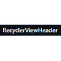 RecyclerViewHeader
