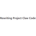 Rewriting Project Claw Code
