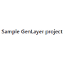 Sample GenLayer project