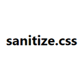 sanitize.css