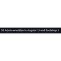 SB Admin in Angular 13 and Bootstrap 5