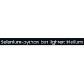 Selenium-python Helium