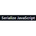 Serialize JavaScript