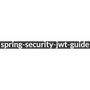 spring-security-jwt-guide