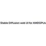 Stable Diffusion web UI for AMDGPUs