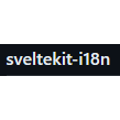 sveltekit-i18n