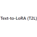 Text-to-LoRA (T2L)