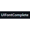 UIFontComplete