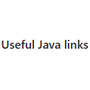 Useful Java links