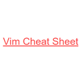 vim-cheat-sheet