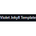 Violet Jekyll Template