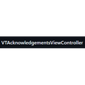 VTAcknowledgementsViewController