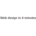 Web design in 4 minutes
