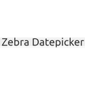 Zebra Datepicker