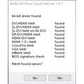 AMD/ATI Pixel Clock Patcher 1.4.14