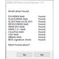 AMD/ATI Pixel Clock Patcher 1.4.15