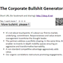 Logo Project Corporate Bullshit Generator