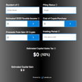 PlasBit Crypto Tax Calculator