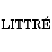 Dictionnaire Littré